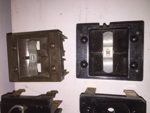 CUTLER HAMMER  60 AMP RANGE/Lights FUSE PANEL PULLOUT