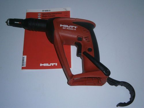 HILTI SF 4000-A Cordless Screw Driver(TOOL ONLY)