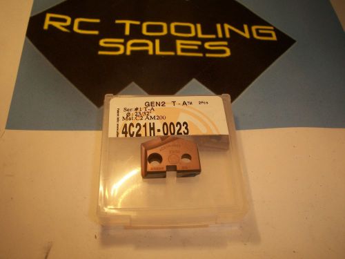 23/32 carbide spade drill insert am200 coat series #1 t-a 4c21h-0023 new 1pc for sale
