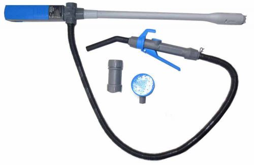 TERA PUMP Battery Operated Electric Transfer Pump with Shower Head - TREP02
