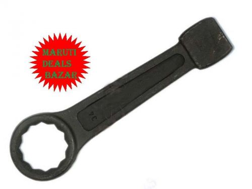 HEAVY DUTY 75MM SLOGGING STRIKING FLOGGING SLUGGING RING TYPE SPANNER WRENCH