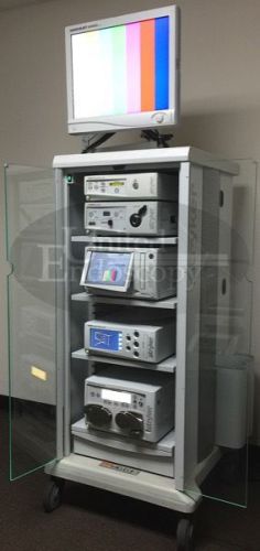 Stryker - 1088 hd video arthroscopy tower system - endoscope, endoscopy for sale