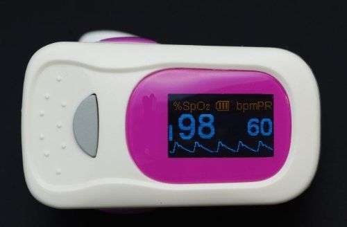 ORION Ems500a Pulse Oximeter for Sports and Recreation (PINK ON WHITE)