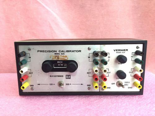 BLH 625 Precision Calibrator &amp; 624 Vernier Vintage Each point accurate to 0.05%