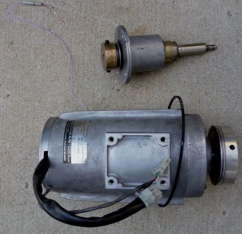 BECKMAN J2-21 CENTRIFUGE MOTOR 115814 341742 WITH PARTS AS PICTURES