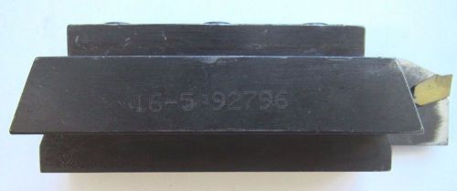 LATHE CUT OFF TOOL, PART OFF, PARTING 16-5 92796 W/ BLADE 26-3 1261 SHIPS FREE