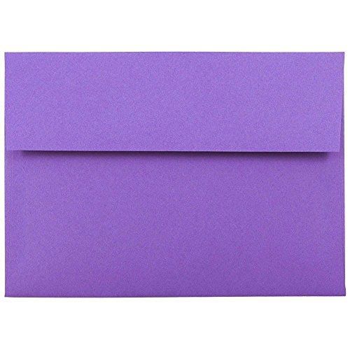 JAM Paper? A7 (5 1/4 x 7 1/4) Recycled Paper Invitation Envelope - Brite Hue