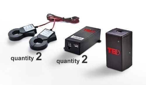 Ted 5002-g (the energy detective) includes two measuring units for homes with... for sale