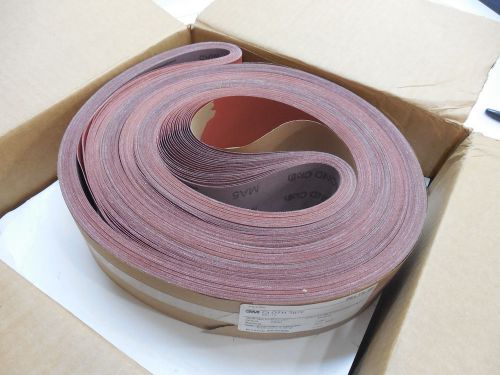 3M CLOTH 707E BELTS 2-1/2&#034;x132&#034;x P220 GRADE POLISHING SANDING FINISHING QTY-50