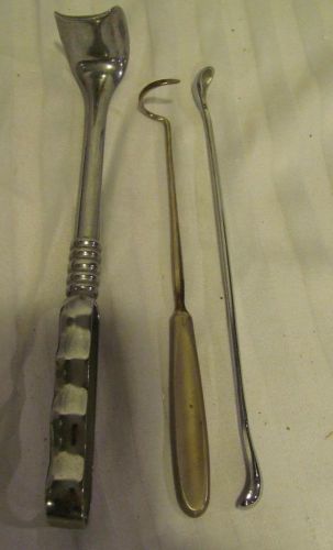vintage dental tools, spoon, stretcher?