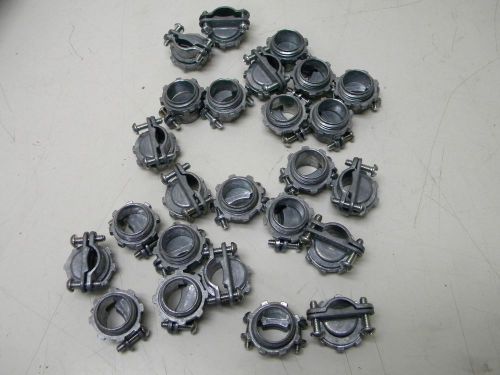(25) Pcs. Regal Fittings 3/8&#034; Non-Metallic Cable and Flexible Cord Connectors