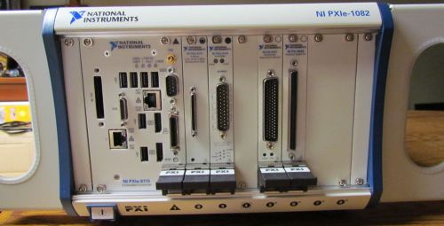 National instruments ni pxie-8115  pxie-6214  pxie-4140 pxi-2567  pxi-6509 for sale