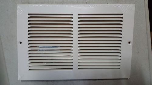 Lot of 15 Grainger approved Return Air Grille, 6x10 In, White