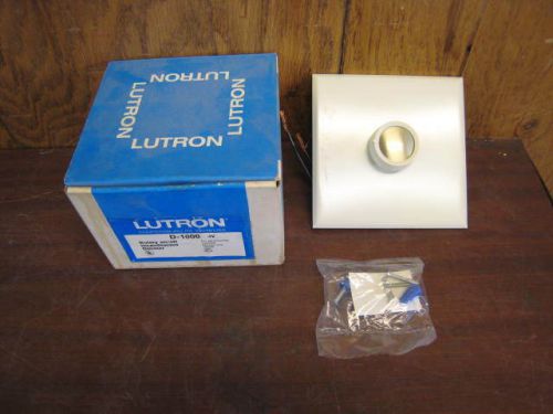 NEW LUTRON D-1000-IV ROTARY ON/OFF INCANDESCENT DIMMER FREE SHIPPING