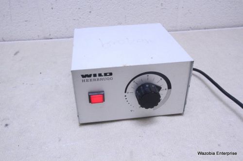 WILD HEERBRUGG MICROSCOPE POWER SUPPLY MTR 22 MTR22