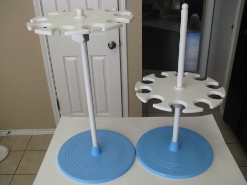 2 10 Position 20&#034; Adjustable Pipette Stands
