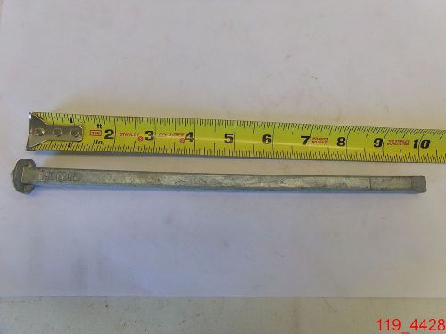 Qty=25 duke energy corp 3810 boat spike 3/8 x 10&#034; diamond head boat spike galv for sale