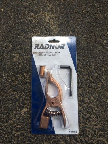Radnor alloy grounding clamp