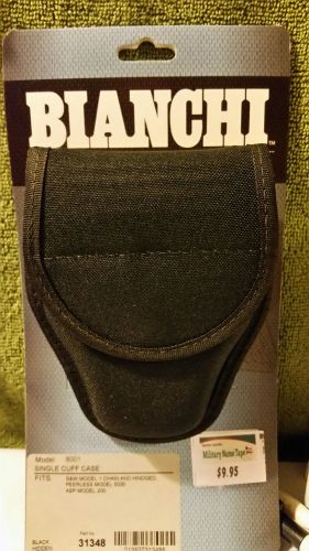BIANCHI 8001 BLACK NYLON SINGLE CUFF CASE