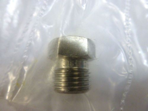 316 SS High Flow VCR Face Seal Fitting, 1/4 in. Male Nut