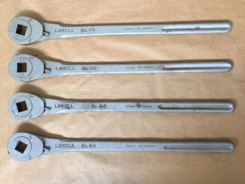 4/box lowell ratchet wrench no. 44 for sale