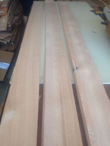 Wood Red Oak   Veneer  3 bundles  total 95 pcs  RAW VENEER  N757.