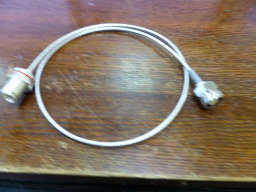 Keithley  CA-244-29A Cable Assy BNC Femal p[anel mount to male  29&#034; NEW