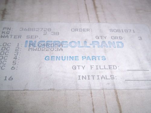 Genuine Ingersoll Rand  Water Separator  1 1/2&#034; Fittings Model IRWS 90  36882728