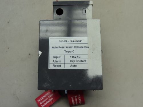U.S. GEAR AUTO RESET ALARM TIME BOX 115VAC TYPE C