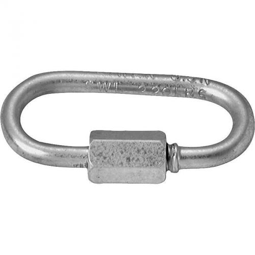 Steel quick link 2-1/4in 1/4in campbell chain quick link t7645126v zinc plated for sale
