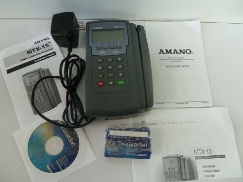 Amano MTX-15 Time Recorder