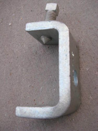 27 each unistrut p1271s metal framing beam clamp 1-5/8&#034; galvanized for sale