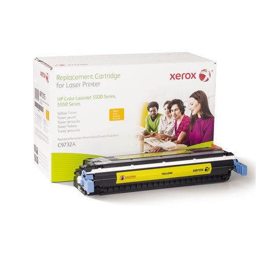 6R1315 Compatible Remanufactured Toner, 12800 Page-Yield, Yellow