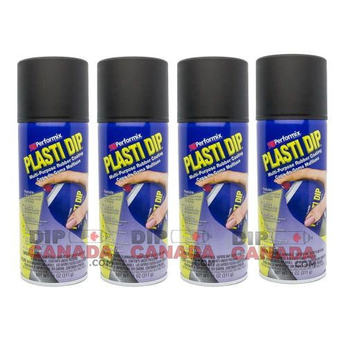 Black matte plasti dip wheels kit - liquid wrap rubber coating aerosol spray can for sale