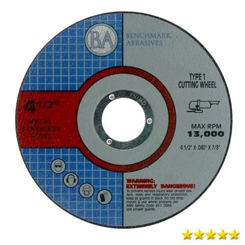 4.5&#034;x.040&#034;x7/8&#034; Quality Thin Cut Off Wheel Stainless - 50 Pack, New