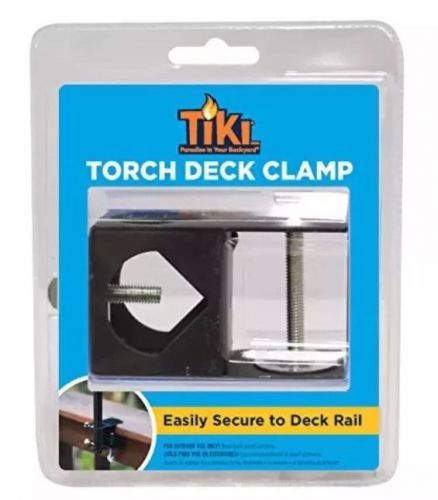TIKI Brand Universal Deck Clamp, Torch Mounting Bracket Accessory New