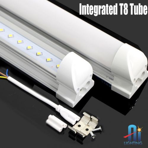 LED TUBE LIGHT 10W CLEAR T8 - 110V  INTEGRATED  - USA SELLER