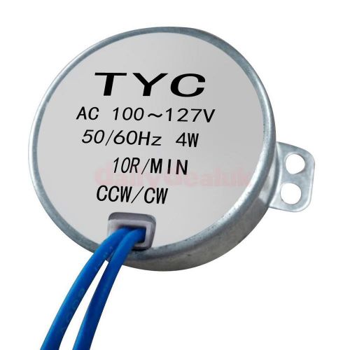 Synchronous motor 110-127v ac 4w geared motor 4w cw/ccw for microwave oven for sale