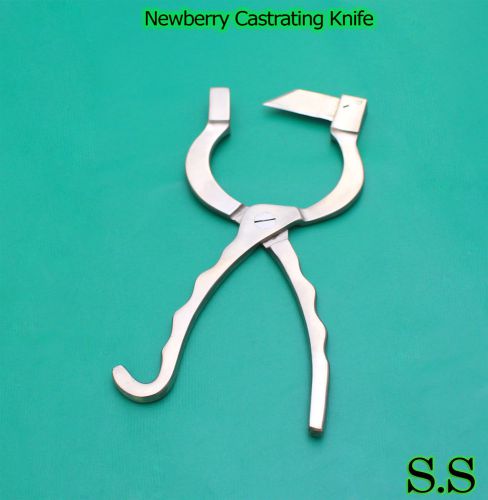 Newberry Castrating Knife Castrate Cattle Bulls