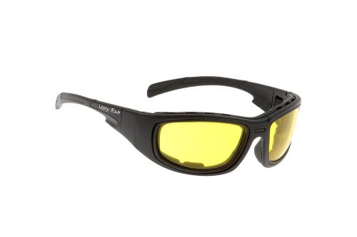 NEW Ugly Fish Safety Glasses Grenade, Matt Black Frame, Yellow Lens + Mens