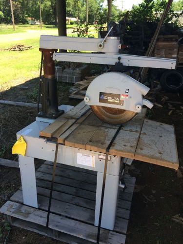 18&#034; Delta, Radial Arm Saw