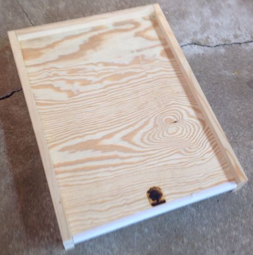Solid Bottom Board For A 10 Frame Beehive, Entrance Reducer Included