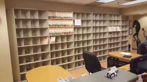 medical office shelving (built-in)