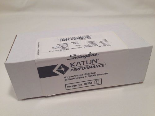 Swingline Katun Perfomance E1 Cartridge Staples 15000 Order 36754