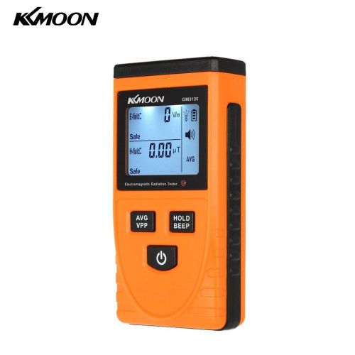 KKmoon Digital LCD Electromagnetic Radiation Detector Dosimeter Tester EMF Me...