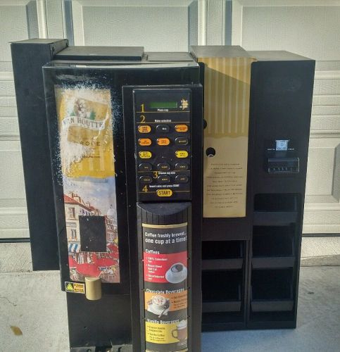 Vki suprema commercial coffee hot chocolate cappuccino vending machine w/coin op for sale