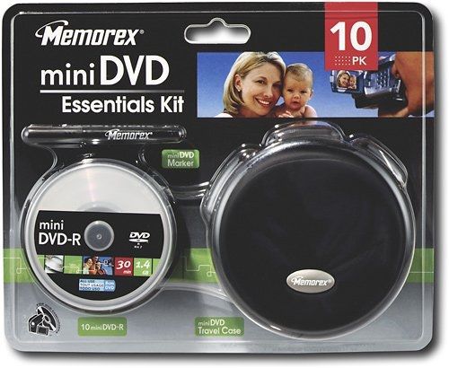 Memorex - Mini DVD Essentials Starter Kit - 32028205