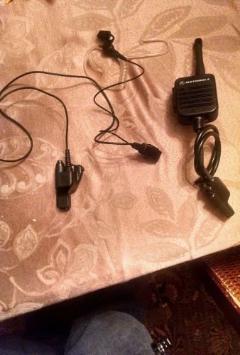 Motorola speaker mic &amp; motorola survilance headset mts2000 jt1000 mt2000 ht1000 for sale