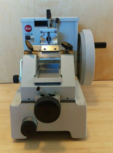 Leitz 1512 Rotary Manual Microtome Lab Equipment