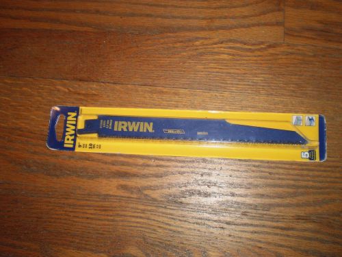Irwin 372960P5 9&#034; 10 TPI Reciprocating Saw Blade Pack 5 Count